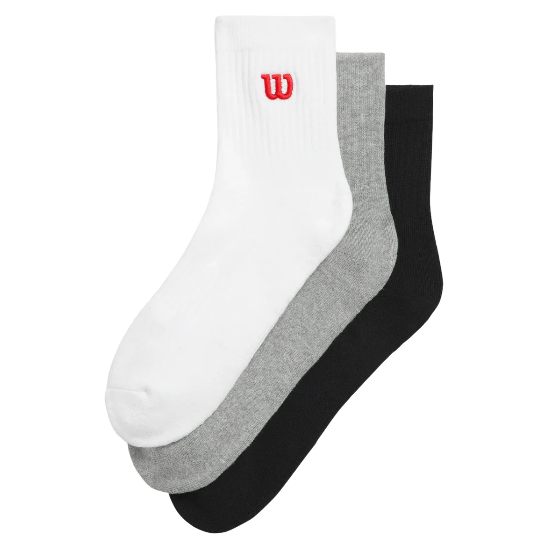 Chaussettes Wilson Quarter Top x3 – Image 2