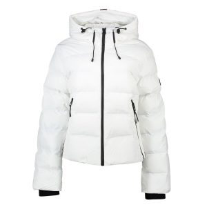 doudoune blanche femme