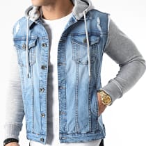veste en jeans homme