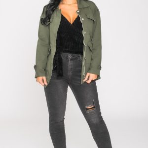 veste kaki