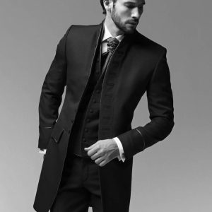veste longue homme
