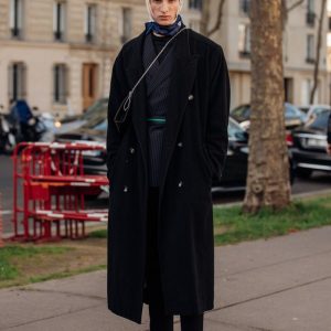 veste longue homme